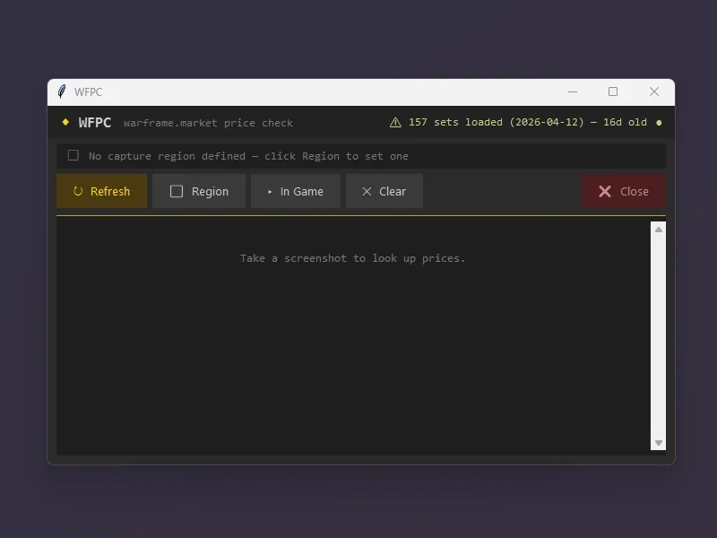 WFPC screenshot 1